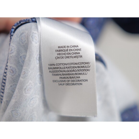 Polo Ralph Lauren Polo All Over Shirt Blue Men Size 2XB - Picture 5 of 8